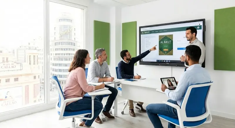 Aula de Academia Árabe en Gran Vía, Madrid